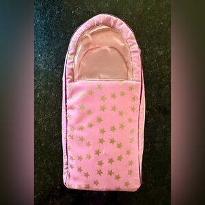 OG Battat Our Generation Backpack-Carrier-Travel-Storage Case-Fits 18" Doll Pink